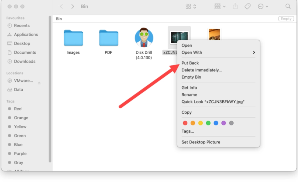 Find Deleted Files Back with iCloud Drive